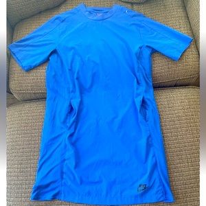 Nike Womens Tennis Golf T-Shirt Dress Blue Medium - EUC!
